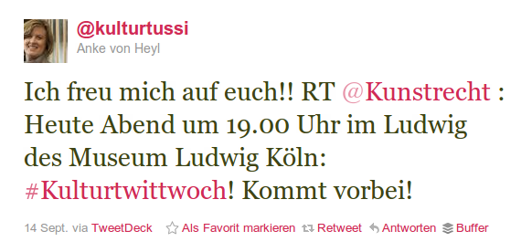 Kulturtwittwoch